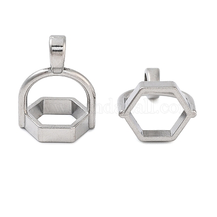 Некорневая нержавеющая сталь 304 с дужками для колпачков STAS-L082-016P-1