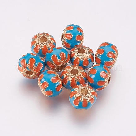Perles d'émail en alliage PALLOY-G230-52A-1