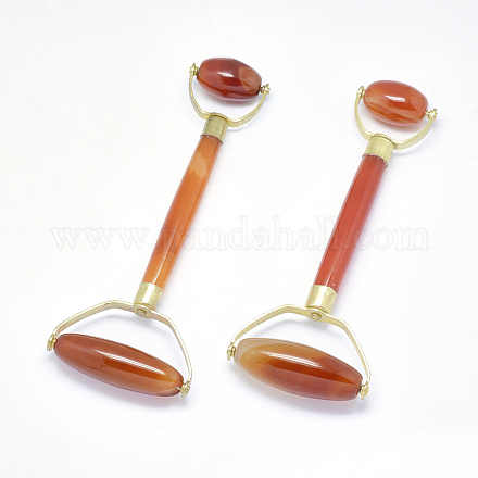 Натуральные сердоликовые ручные массажные палочки DJEW-F005-03-1