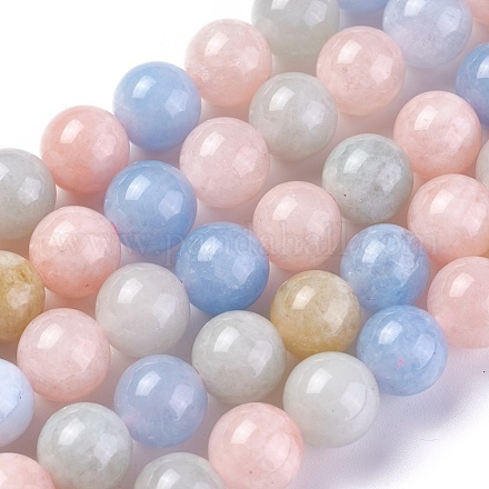 Chapelets de perles de quartz naturel G-G777-B-1-1