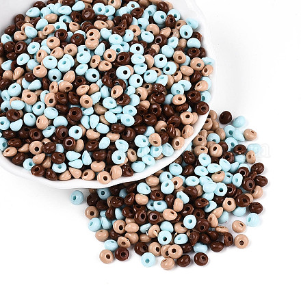 Непрозрачные акриловые бусины OACR-N150-05D-1