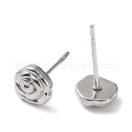 Серьги-гвоздики из нержавеющей стали 304 EJEW-Q788-07P-1