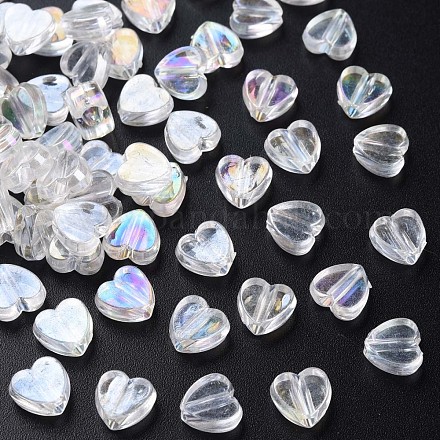 Perles en acrylique transparente MACR-S373-114-C08-1