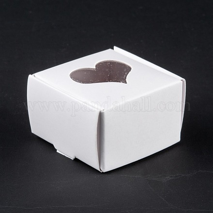 Confezione regalo di carta kraft creativa pieghevole rettangolare CON-B002-05C-01-1
