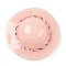 Acrylic Pendants, Hat, Pink, 29x8.5mm, Hole: 2mm