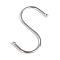 Stainless Steel S-Hook Clasps, S-Shaped Wire Hook, for DIY Crafts, Hanging Jewelry, Key Chain, Tags, Stainless Steel Color, 82.5x43x3.5mm