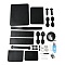 DIY Crossbody Bags Set, Including PU Leather Bag Materials, Black, 145x185x65mm