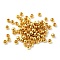 Brass Beads, Cadmium Free & Nickel Free & Lead Free, Round, Real 18K Gold Plated, 3mm, Hole: 1.2mm