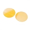 Ornament Accessories, Iridescent PVC Plastic Paillette/Sequins Pendants, Flat Round, Orange, 29~30x0.2mm, Hole: 1.5mm
