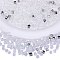 2 Bags Imitation Artificial Crystal Glass Beads, Faceted Cube, Mixed Style, White, 4x4x4mm, Hole: 1.2mm, about 100pcs/bag