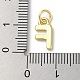 Pendentifs de placage en laiton KK-P245-06G-F-3