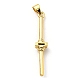 Brass with Cubic Zirconia Pendants KK-K341-31G-01-2