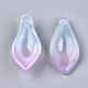 Two Tone Spray Painted Glass Pendants GLAA-N042-001A-D04-2