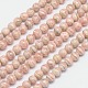 Chapelets de perles en rhodochrosite naturelle G-P132-15-4mm-1