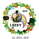 Saint Patrick's Day Theme PET Sublimation Stickers PW-WG82990-01-1