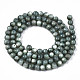 Eau douce naturelle de coquillage perles brins SHEL-N003-24-B01-2
