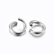 304 Stainless Steel Open Jump Rings STAS-H437-7x1mm-2