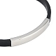 Браслеты из кожи из микрофибры BJEW-P328-02P-2