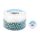 Cuentas redondas de perlas de vidrio teñidas ecológicas HY-BC0001-6mm-RB118-5