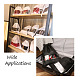 Givenny-EU 8Pcs 4 Colors Blank Non-Woven DIY Craft Drawstring Storage Bags ABAG-GN0001-10B-6