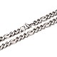 304 Edelstahl-figaro Ketten Halsketten NJEW-P047-04-1