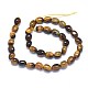 Natural Tiger Eye Beads Strands G-O173-070-2