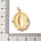 Латунные микро проложить кубического циркония подвески KK-M294-06G-01-3