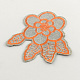 Mixed Style Flower Costume Accessories Computerized Embroidery Cloth Iron On Patches AJEW-S057-M30-3