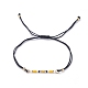 Bracelets de perles tressées réglables BJEW-JB04853-2