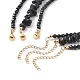 3pcs 3 style 304 colliers pendentif corss en acier inoxydable NJEW-JN04071-7