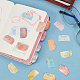 Gradient Color monthly Planner Self-Adhesive Tabs Stickers DIY-WH0308-187A-4