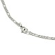 304 Stainless Steel Figaro Chain Necklace Making STAS-K168-03P-3