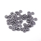 Flat Round Eco-Friendly Handmade Polymer Clay Beads CLAY-R067-6.0mm-41-4