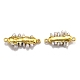 Natural Pearl Links connectors PEAR-F011-40G-2