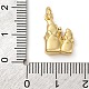 Латунные микро проложить кубического циркония подвески KK-P308-52G-3