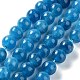Dyed Natural Malaysia Jade Beads Strands G-G021-02A-10-1