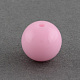 Abalorios de la bola de acrílico bubblegum grueso sólidos X-SACR-R835-16mm-11-1