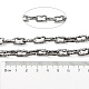 Alloy Twist Oval Link Chains LCHA-K001-04P-3