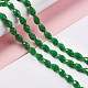 Faceted Glass Beads Strands GLAA-E037-01A-4