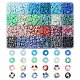 3960шт 24 стилей ручной работы из полимерной глины CLAY-YW0001-77-1