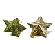 Decorazioni pendenti con stelle glitterate in plastica KY-D019-01A-3