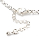 304 Stainless Steel Chain Necklaces NJEW-JN03523-02-3