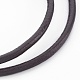 Cordon en cuir fabrication de collier MAK-L018-06B-M-3