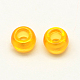 Transparent Acrylic European Beads MACR-Q156-02H-1