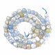 Chapelets de perles en aigue-marine naturelle G-S362-044-2