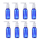 液体石鹸のための50mlの詰め替え可能なペットプラスチック空のポンプボトル  ブルー  3x12cm  容量：50ml（1.69液量オンス） TOOL-Q024-01A-02-2