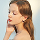 SUPERFINDINGS 20pcs 4 Styles 18k Gold Plated Brass Huggie Hoop Earrings with Multiple Loops Hypoallergenic Hoops Earrings DIY Earring Making Finding Gift Kit for Women KK-FH0004-84-5