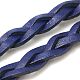 Leather Double Wrap Bracelets BJEW-G356-01-3