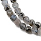 Природные лабрадорита бисер нитей G-G281-B03-6mm-4