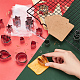 Finding-Set zur DIY-Herstellung von Weihnachtsohrringen DIY-WH0387-96-3